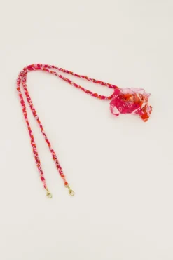 My Jewellery Cordon De Téléphone En Bandana Rose Et Orange Best