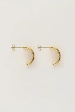 My Jewellery Créoles Avec Nervures Clearance