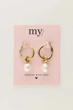 My Jewellery Créoles Avec Perle Best