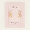 My Jewellery Créoles Avec Smiley Fashion