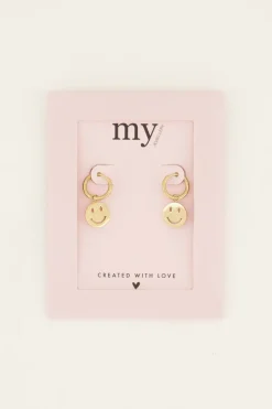My Jewellery Créoles Avec Smiley Fashion