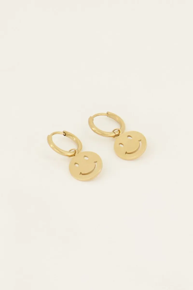 My Jewellery Créoles Avec Smiley Fashion