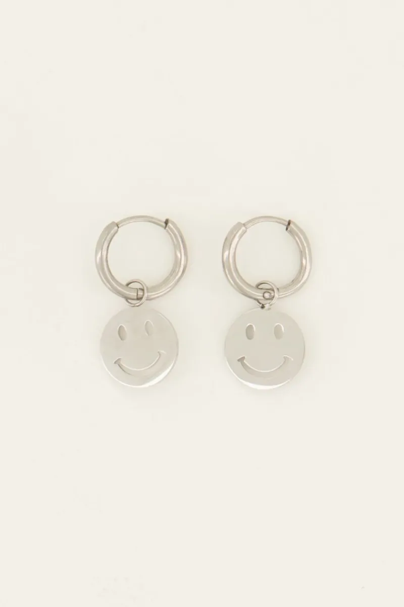 My Jewellery Créoles Avec Smiley Fashion