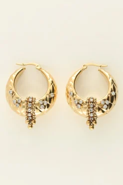 My Jewellery Créoles Bali à Strass Online
