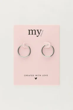 My Jewellery Créoles Basiques 2,5 Cm Fashion