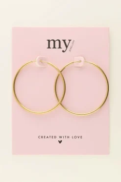 My Jewellery Créoles Basiques 4,2 Cm New