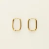 My Jewellery Créoles Basiques Ovales 1,8 Cm New