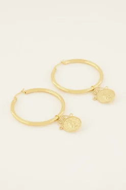 My Jewellery Créoles Bold Spirit Avec Médaillon New