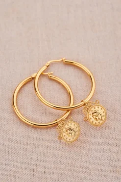 My Jewellery Créoles Bold Spirit Avec Médaillon New
