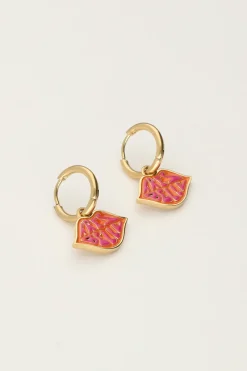 My Jewellery Créoles Candy «très Belle» Orange Discount