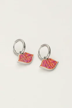 My Jewellery Créoles Candy «très Belle» Orange Discount