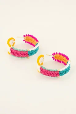 My Jewellery Créoles En Perles Colorées Fashion