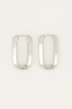 My Jewellery Créoles Rectangulaires Shapes Fashion
