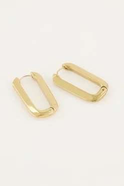 My Jewellery Créoles Rectangulaires Shapes Fashion