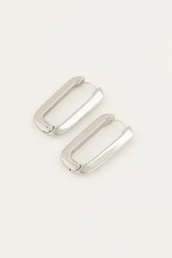 My Jewellery Créoles Rectangulaires Shapes Fashion