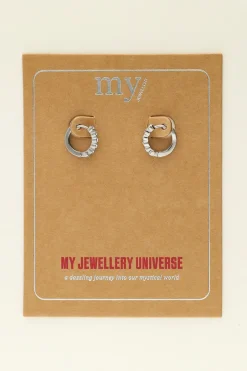 My Jewellery Créoles Strass Universe Clearance