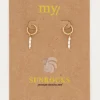 My Jewellery Créoles Trois Perles Clearance