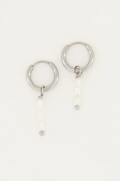 My Jewellery Créoles Trois Perles Clearance