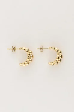 My Jewellery Doubles Créoles Bold Avec Pois Outlet