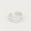 My Jewellery Earcuff à Double Anneau Et Strass Discount