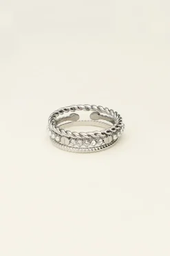 My Jewellery Ensemble De Bagues Torsadées Online