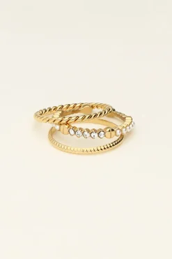 My Jewellery Ensemble De Bagues Torsadées Online