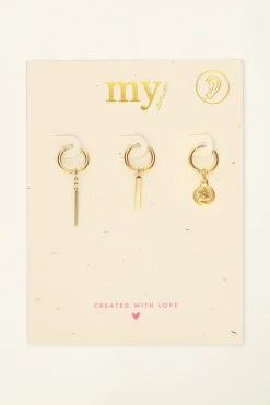 My Jewellery Ensemble De Boucles D'oreilles Médaillon Sale