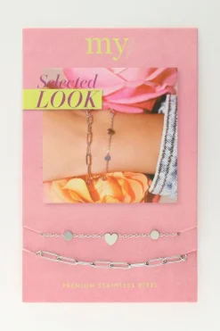 My Jewellery Ensemble De Bracelets Chaîne Online