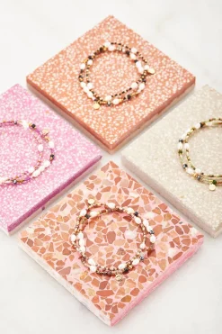My Jewellery Ensemble De Bracelets En Perles De Forme Hot