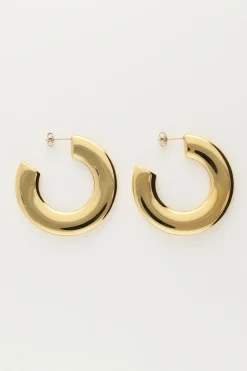 My Jewellery Grandes Boucles D'oreilles Ouvertes Rondes Clearance