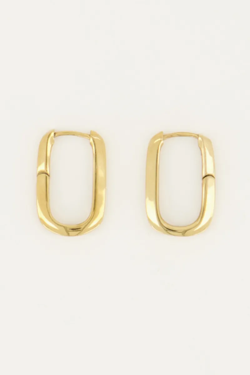 My Jewellery Grandes Créoles Ovales Fashion