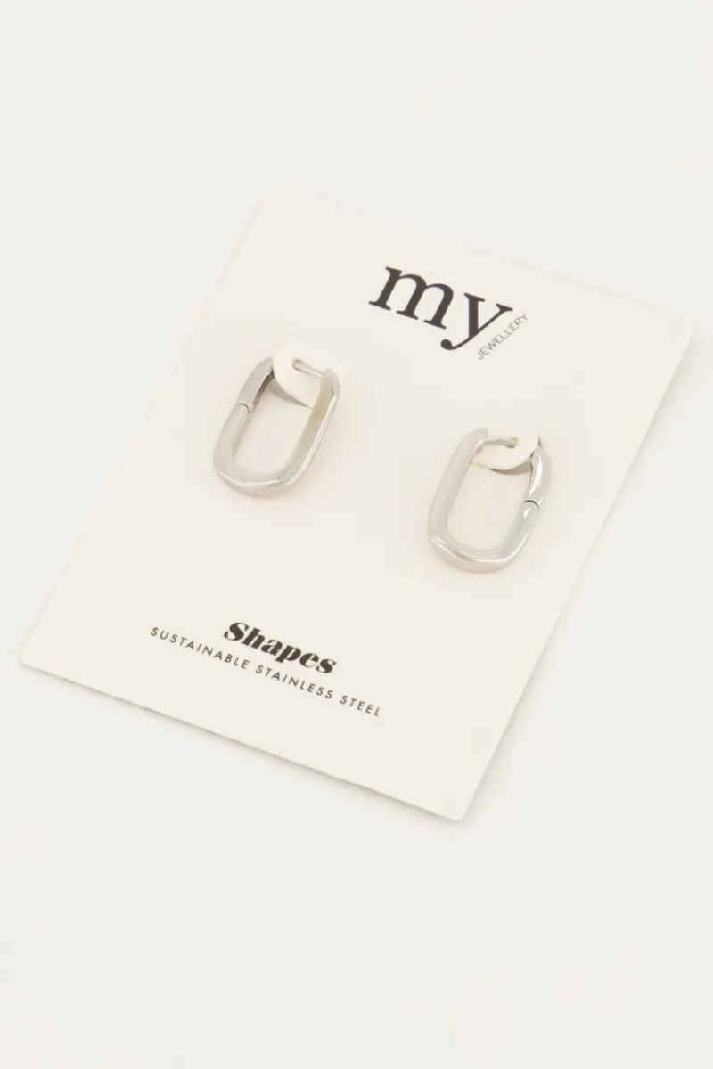 My Jewellery Grandes Créoles Ovales Fashion