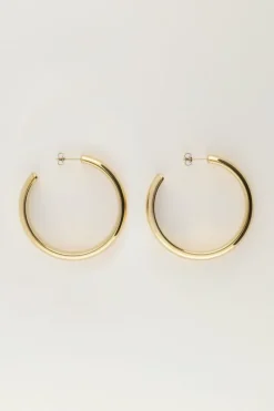 My Jewellery Grandes Demi Créoles Hot