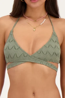 My Jewellery Haut De Bikini Bohème Vert foncé New