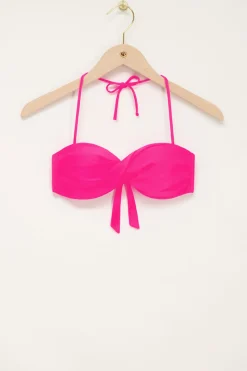 My Jewellery Haut De Bikini Brillant Torsadé Rose Outlet