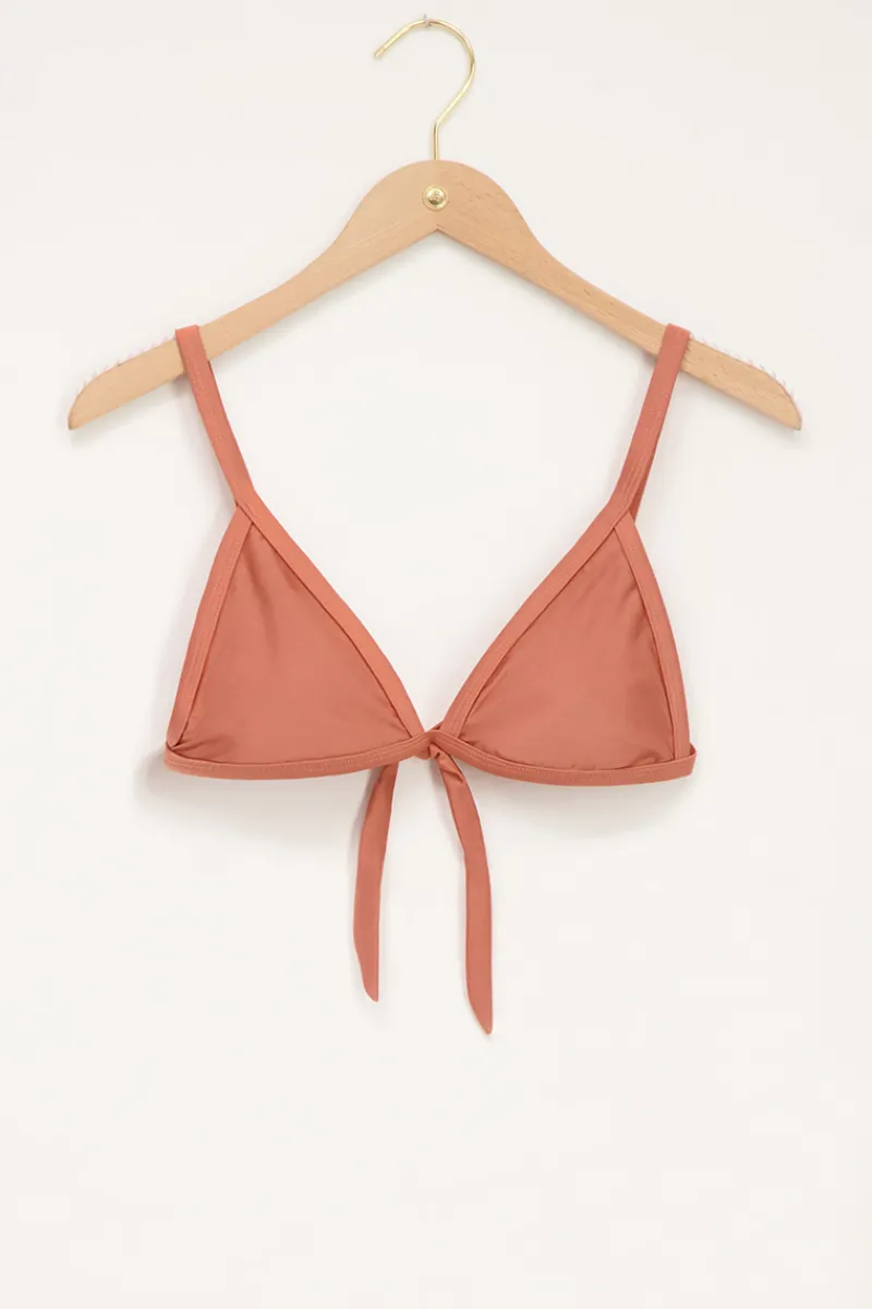 My Jewellery Haut De Bikini Triangle Cuivre Brillant Online