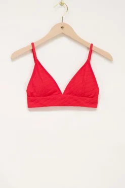 My Jewellery Haut De Bikini Triangle En Crochet Rouge Online