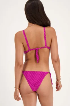 My Jewellery Haut De Bikini Violet à Imprimé Zig Zag Online