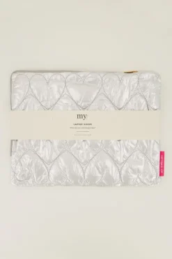 My Jewellery Housse Pour Ordinateur e Avec Motif Coeur Argenté Outlet
