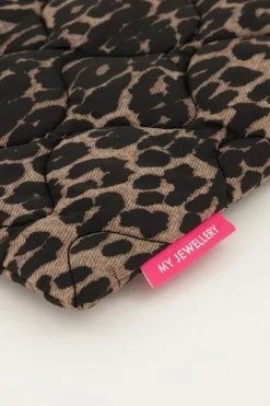 My Jewellery Housse Pour Ordinateur Avec Motif Léopard Fashion