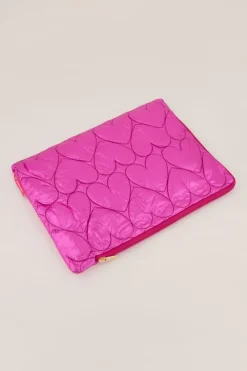My Jewellery Housse Pour Ordinateur Avec Motif Coeur Rose Outlet