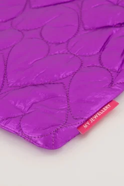 My Jewellery Housse Pour Ordinateur te Avec Motif Cœur Violet Sale