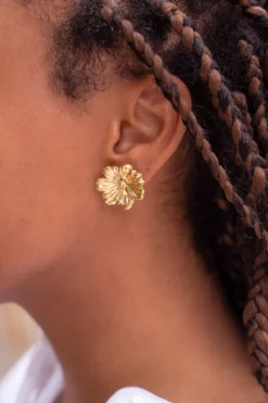 My Jewellery Island Clous D'oreilles Avec Fleur Hot