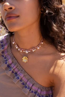 My Jewellery Island Collier Avec Grande Fleur Online