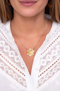 My Jewellery Island Collier Avec Grande Fleur Online