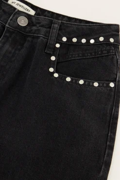My Jewellery Jean Noir Flare à Clous Best