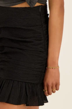 My Jewellery Jupe Courte Drapée e Noir Online