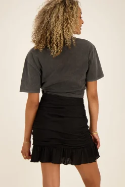 My Jewellery Jupe Courte Drapée e Noir Online