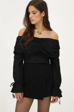 My Jewellery Jupe-short Courte Noire Basique New