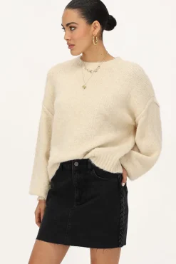 My Jewellery Jupe-short En Denim Noir Avec Tresse Fashion
